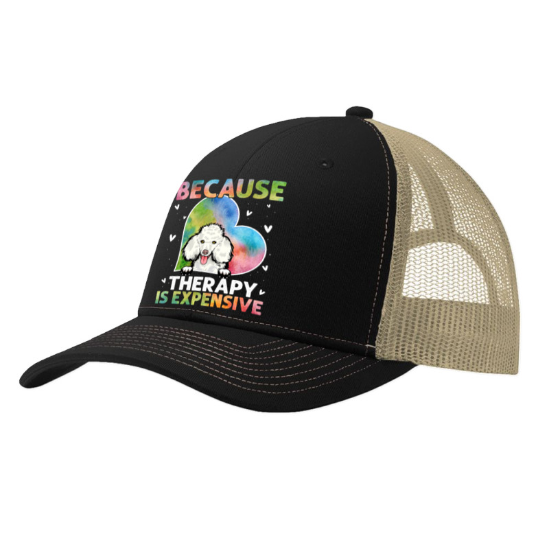 Poodle Lover Dog Because Therapy Is Expensive Poodle 401 Poodles Pa Trucker Cap by coolquirrell | Artistshot