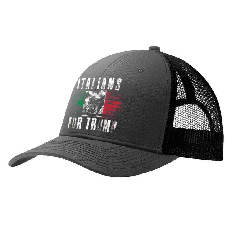 Italians For Trump   American And Italy Patriotic Pa Trucker Cap by kerjalembor | Artistshot