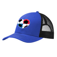 Panama Soccer Ball Heart Jersey Shirt   Panama Football Gift Pa Trucker Cap | Artistshot