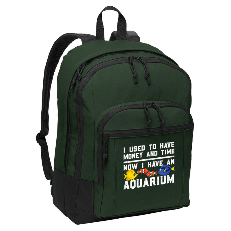 Saltwater Aquarium   Fishkeeping   Fish Keeper T Shirt Basic Backpack | Artistshot