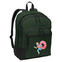 Just Run Because Love Donut Basic Backpack | Artistshot