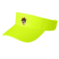 Black Super Hedgehog Running Forward Fashion Visor | Artistshot