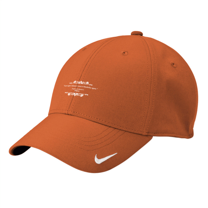 Daphne Du Maurier Rebecca Opening Line Nike Dri-FIT Cap by hidupmereka1 | Artistshot