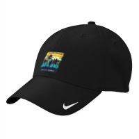 California Surfing Paradise,seal Beach California California Beach Sur Nike Dri-fit Cap | Artistshot