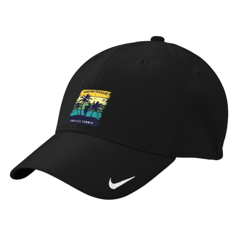 California Surfing Paradise,seal Beach California California Beach Sur Nike Dri-FIT Cap by nbobatiga | Artistshot