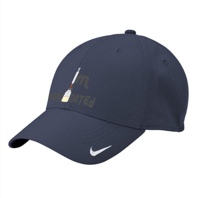 Im Vaccinated Nike Dri-FIT Cap by Zero_art | Artistshot