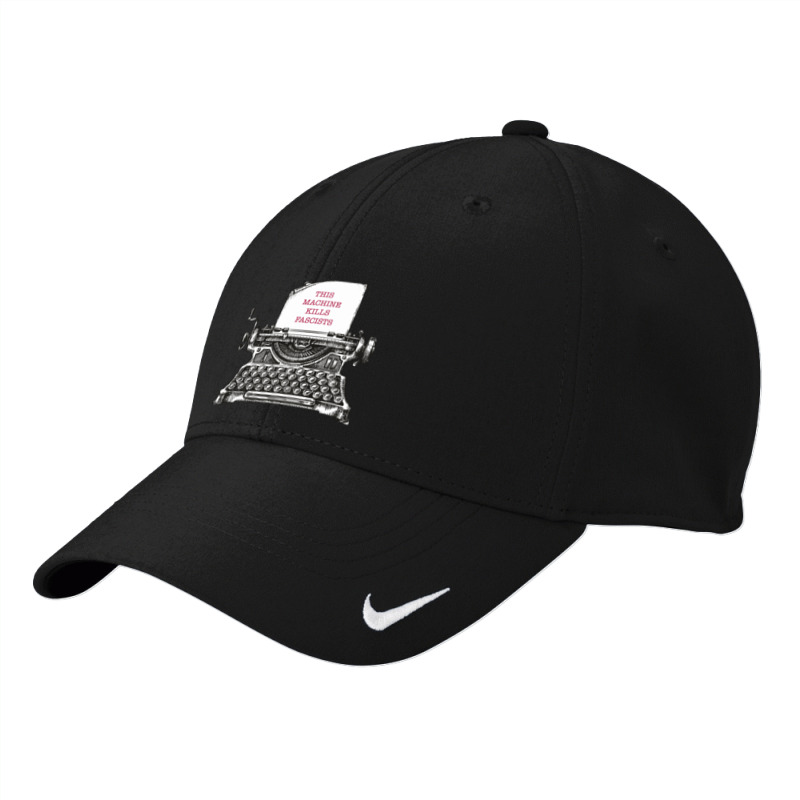 This Machine Kills Fascist, This Machine Kills Fascists Nike Dri-FIT Cap by hydrant-podcast | Artistshot