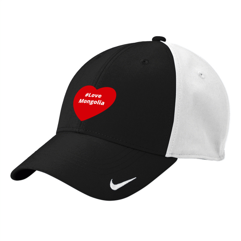 Love Mongolia, Hashtag Heart, Love Mongolia Nike Dri-FIT Cap by chillinxs | Artistshot