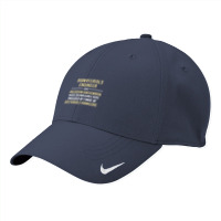 Biomaterials Engineer I Do Precision Guesswork. Funny Gift Nike Dri-fit Cap | Artistshot