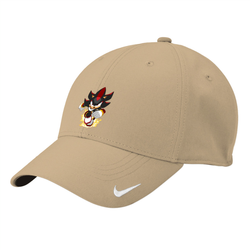 Black Super Hedgehog Running Forward Nike Dri-FIT Cap by MalcolmJAlberty | Artistshot