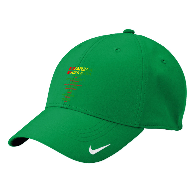 Kwanzaa   Nguzo Saba   The Seven Principles T Shirt Nike Dri-FIT Cap by fashionsall | Artistshot