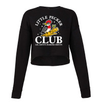 Little Pecker Club Lil Gents Making Dents Cropped Sweater | Artistshot