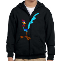 Dapper Bird Youth Zipper Hoodie | Artistshot