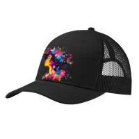 Woman And Flower Pa Trucker Cap | Artistshot