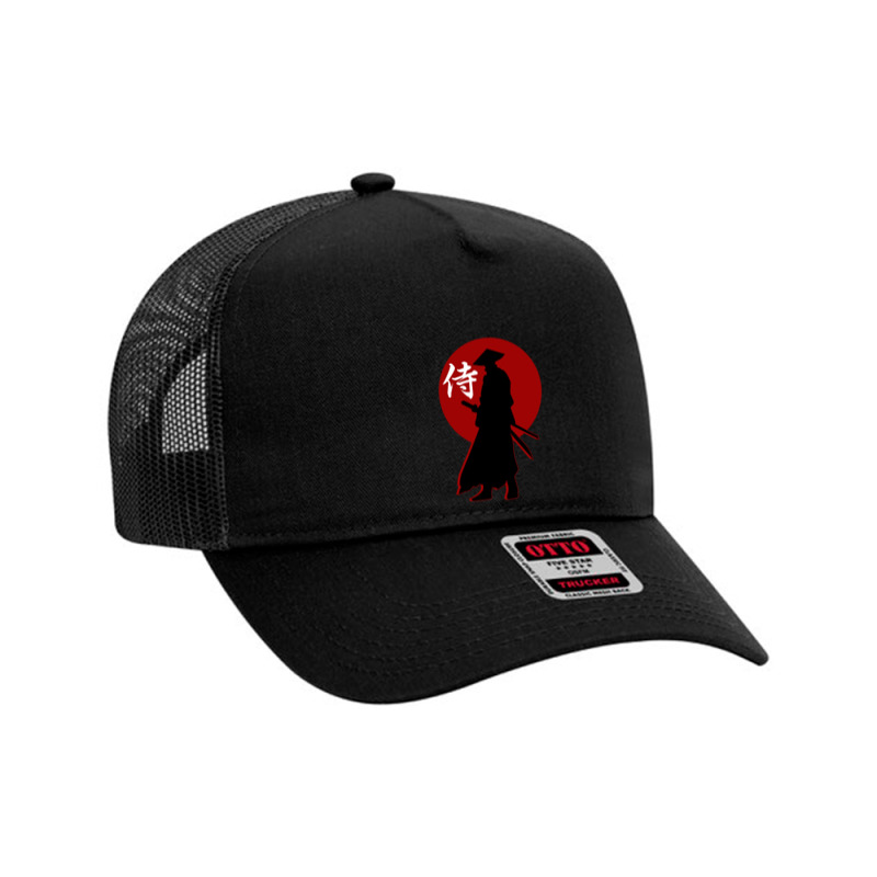 Samurai - The Real Warrior Mesh Back Trucker Hat by Band78 | Artistshot