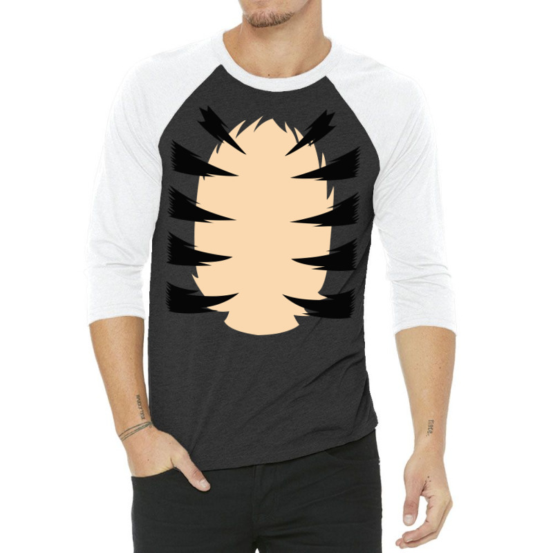 Halloween Tiger Costume 3/4 Sleeve Shirt | Artistshot