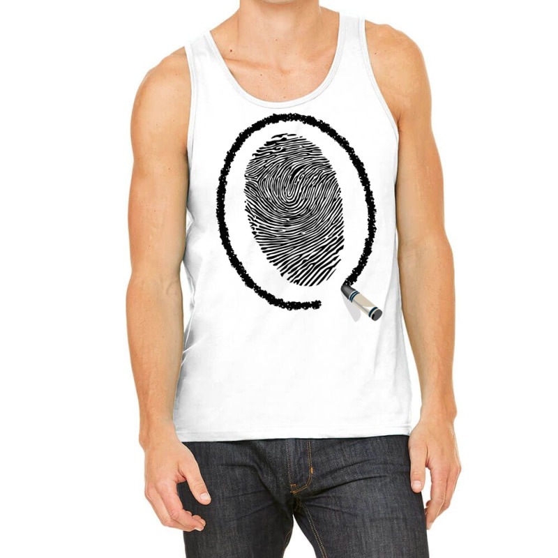 Fingerprint Tank Top by HRC Design | Artistshot