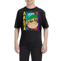 Awesome Cool Monkey Youth Tee | Artistshot