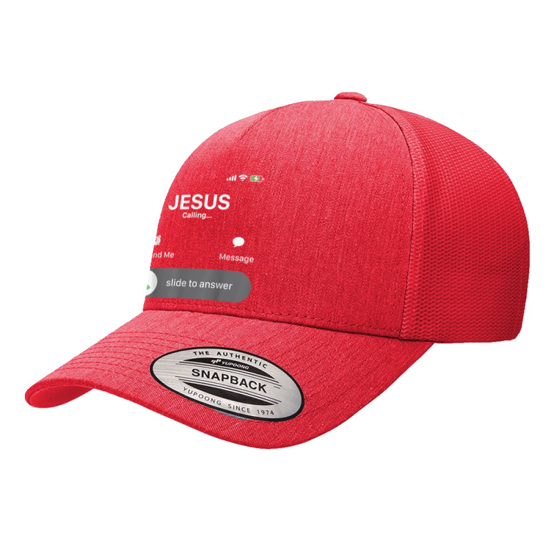 Jesus Is Calling Mobile Jesus God Religious Birthday Gifts Yupoong Trucker Cap by Aria-Proctor | Artistshot