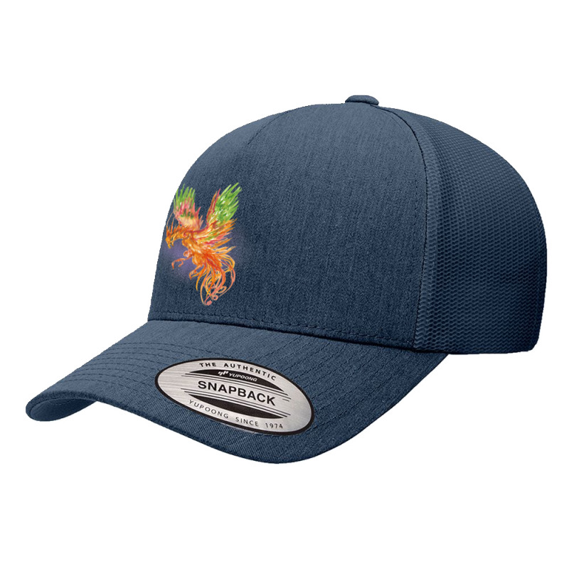 Phoenix Rising Watercolor Fantasy Mythical Mystic Funny Gift Yupoong Trucker Cap by HailieDesign | Artistshot