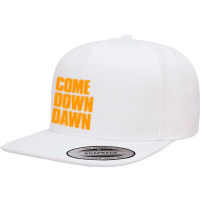 Come Down Dawn Klf 5 Panel Snapback Cap | Artistshot