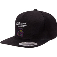 Just Girl That Loves Vintage Games With Retro Arcade Game T Shirt 5 Panel Snapback Cap | Artistshot