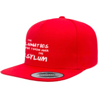 The Lunatics Have Taken Over The Asylum 5 Panel Snapback Cap | Artistshot