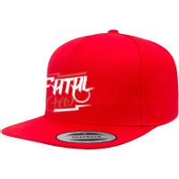 Fatal Funny 5 Panel Snapback Cap | Artistshot