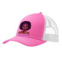 Womens Afro African American Black Woman Lupus Warrior Pa Trucker Cap | Artistshot