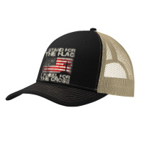 Patriot I Stand For The Flag I Kneel For The Cross Military T Shirt Pa Trucker Cap | Artistshot