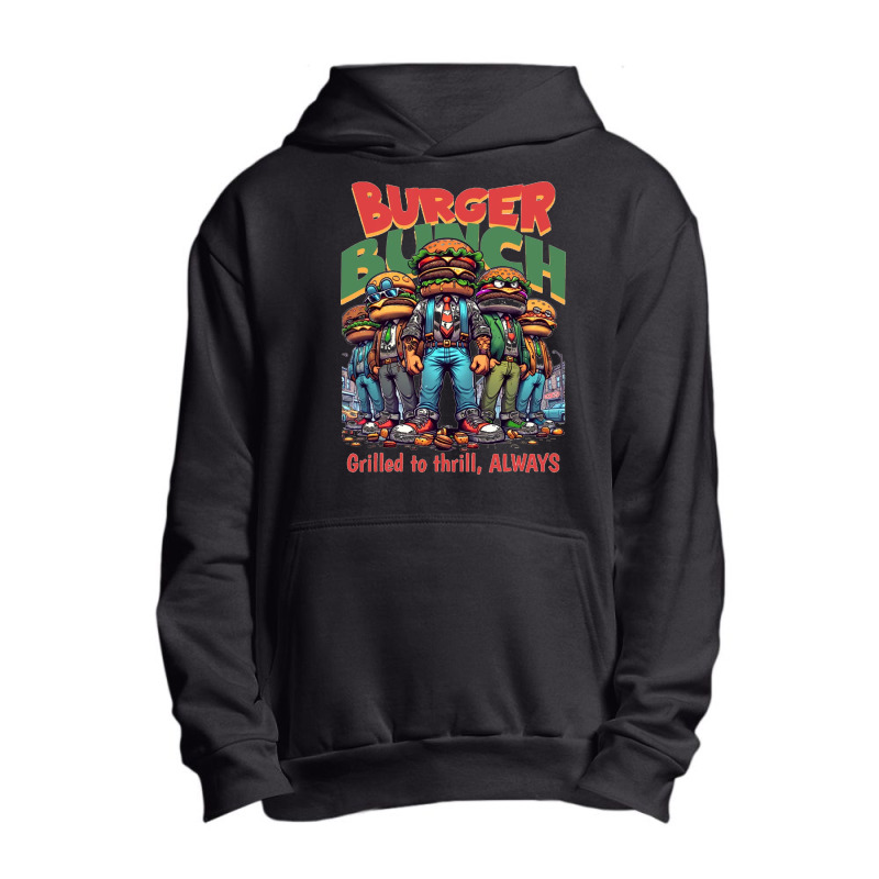 Burger Bunch Urban Pullover Hoodie | Artistshot