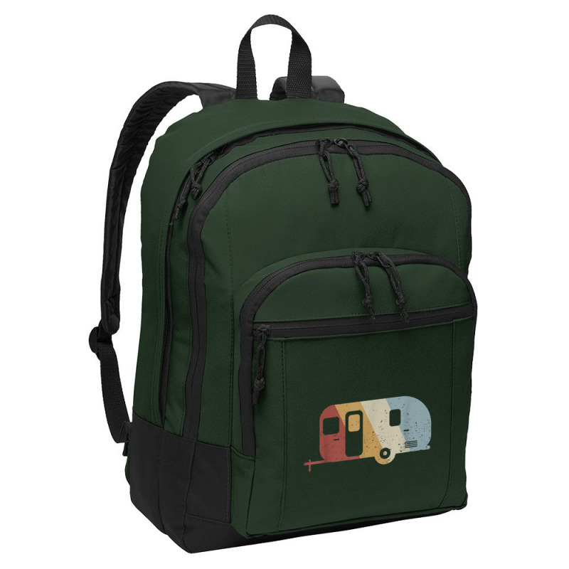 Camping Camping Retro Style Vintage Basic Backpack | Artistshot