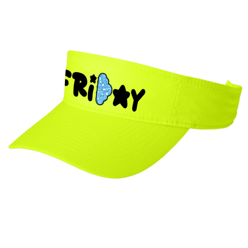 Friday Text Fashion Visor | Artistshot