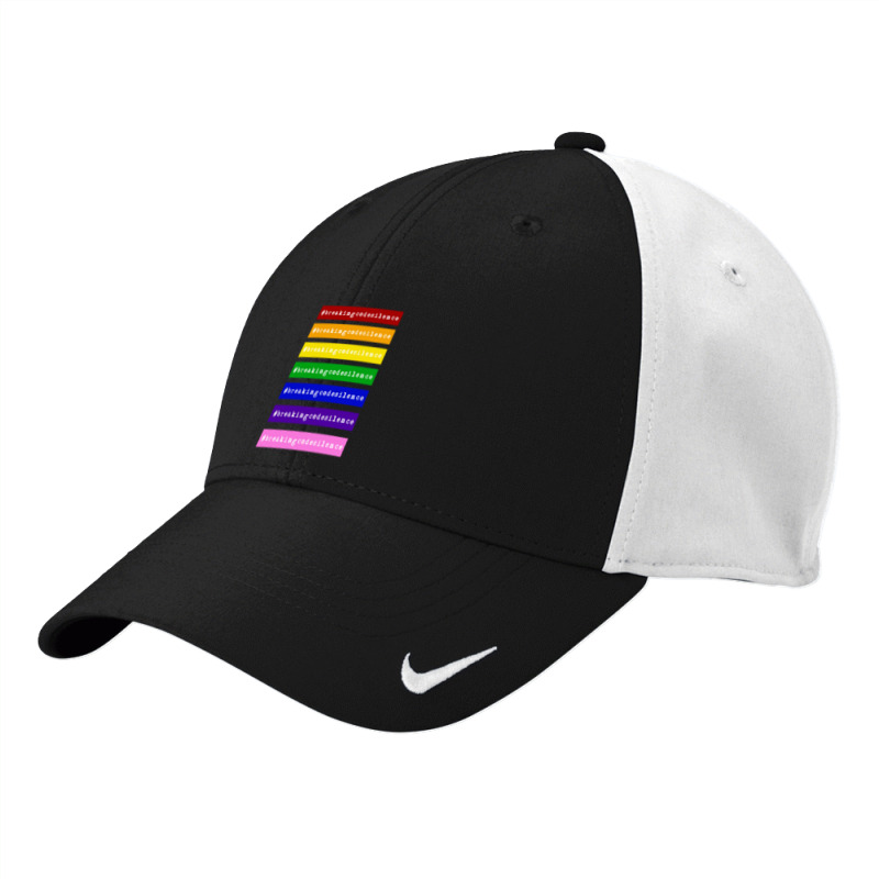 #breakingcodesilence,rainbow ,alliance ,breaking Code Silence Nike Dri-fit Cap | Artistshot