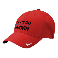 Lets Go Darwin 2 Nike Dri-fit Cap | Artistshot