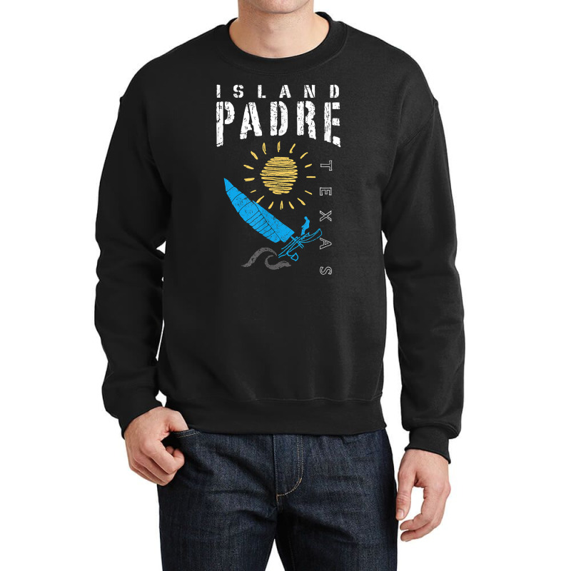 Padre Island Texas Sailing T Shirt Crewneck Sweatshirt | Artistshot