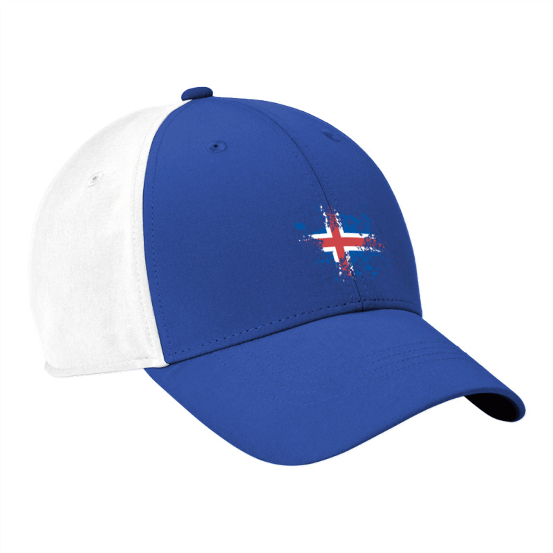 Iceland Flag Ink Vectors Nike Dri-FIT Cap by lik9787 | Artistshot