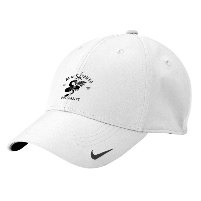 Black University Nike Dri-FIT Cap by idalismarcha | Artistshot