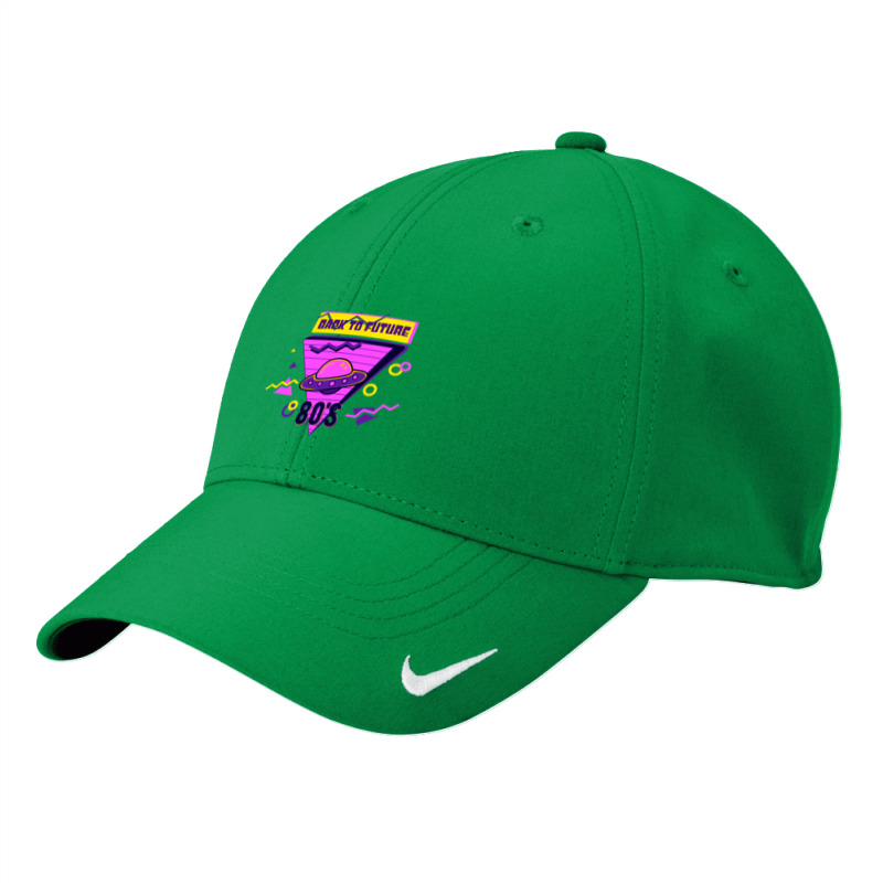 Ufo Back To Future 80s Retrowave Nike Dri-FIT Cap by afancreaive99 | Artistshot