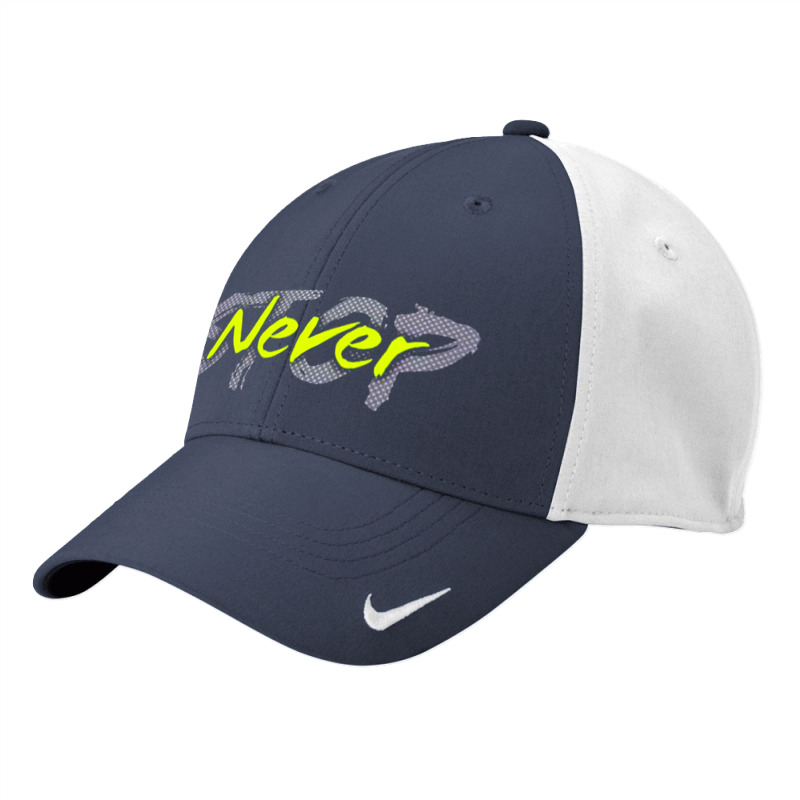 Never Stop Nike Dri-FIT Cap by mbah mujilah | Artistshot