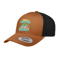 Future Marine Biologist Ocean Life Marine Biology Student Retro Trucker Cap | Artistshot