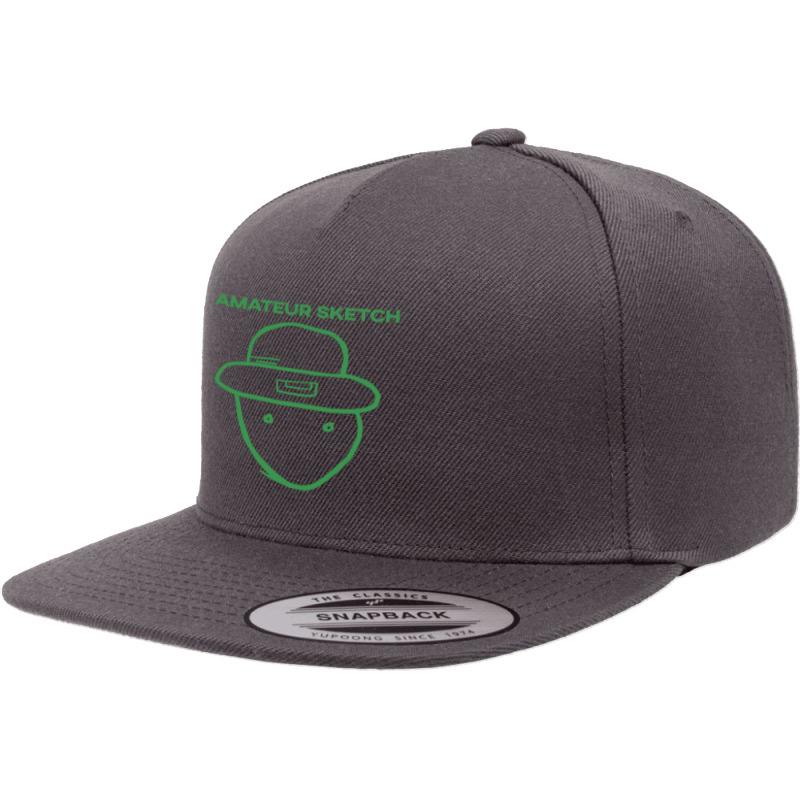 Amateur Leprechaun Sketch Mobile Alabama St Patrick's Day Pullover Hoo 5 panel snapback cap by jacolepachew | Artistshot