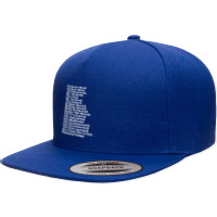 Ben's Nicknames 5 Panel Snapback Cap | Artistshot