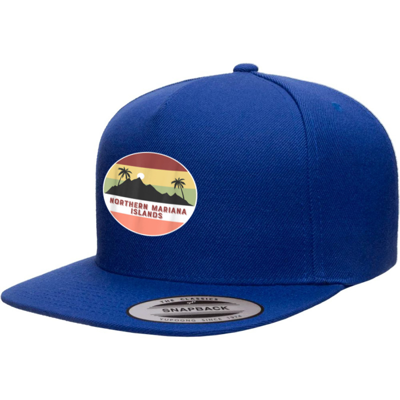 Islands Mountain And Palms T Shirt 5 panel snapback cap by cucciailleveretcq | Artistshot