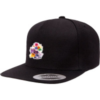 I Love Y Funny Ou In Every Universe Planet Saturn 5 Panel Snapback Cap | Artistshot