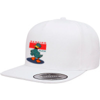 Dancing Duck 5 Panel Snapback Cap | Artistshot