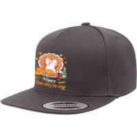 Havanese Dog Thanksgiving Christmas Day T  Shirt Havanese Turkey Costu 5 Panel Snapback Cap | Artistshot