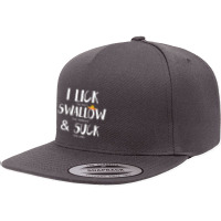 Cinco De Mayo Lick Salt Swallow Tequila Suck Lime T Shirt 5 Panel Snapback Cap | Artistshot