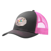 Handrawn Easter Themed Food T  Shirt Meringue Cookie Nest With Colorfu Pa Trucker Cap | Artistshot