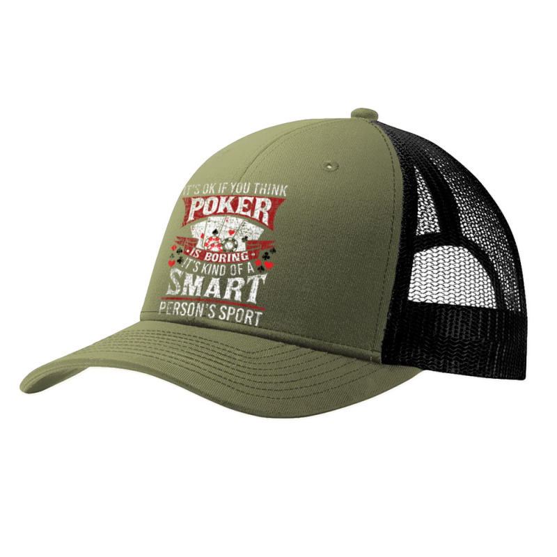 Funny Poker Smart Sport Distressed Texas Hold Em Card Game Pa Trucker Cap by tahanemosi | Artistshot